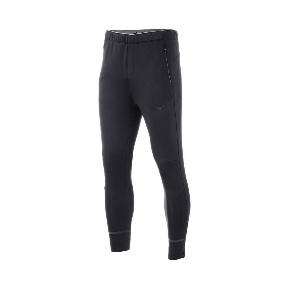 Pantalones Mizuno Alpha Jogger Hombre Negras Baratas INZE-48527